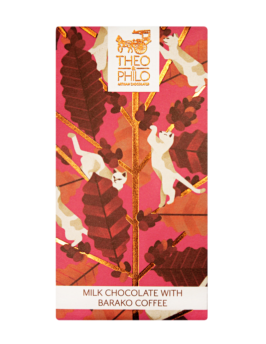 Theo & Philo Milk Chocolate With Barako Coffee 45g