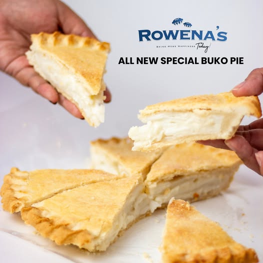 Rowena's Famous Coconut (Buko) Pie - 1 Whole 9 inch Pie