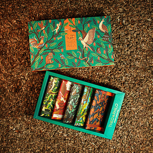 Theo & Philo 5 Bar Gift Box (Box Only, Chocolate Not Included)