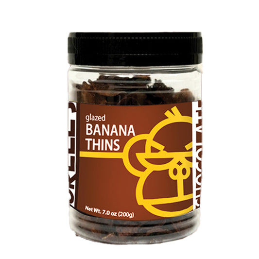 Orell's Chocolate Flavored Banana Thins (Jar) 200g