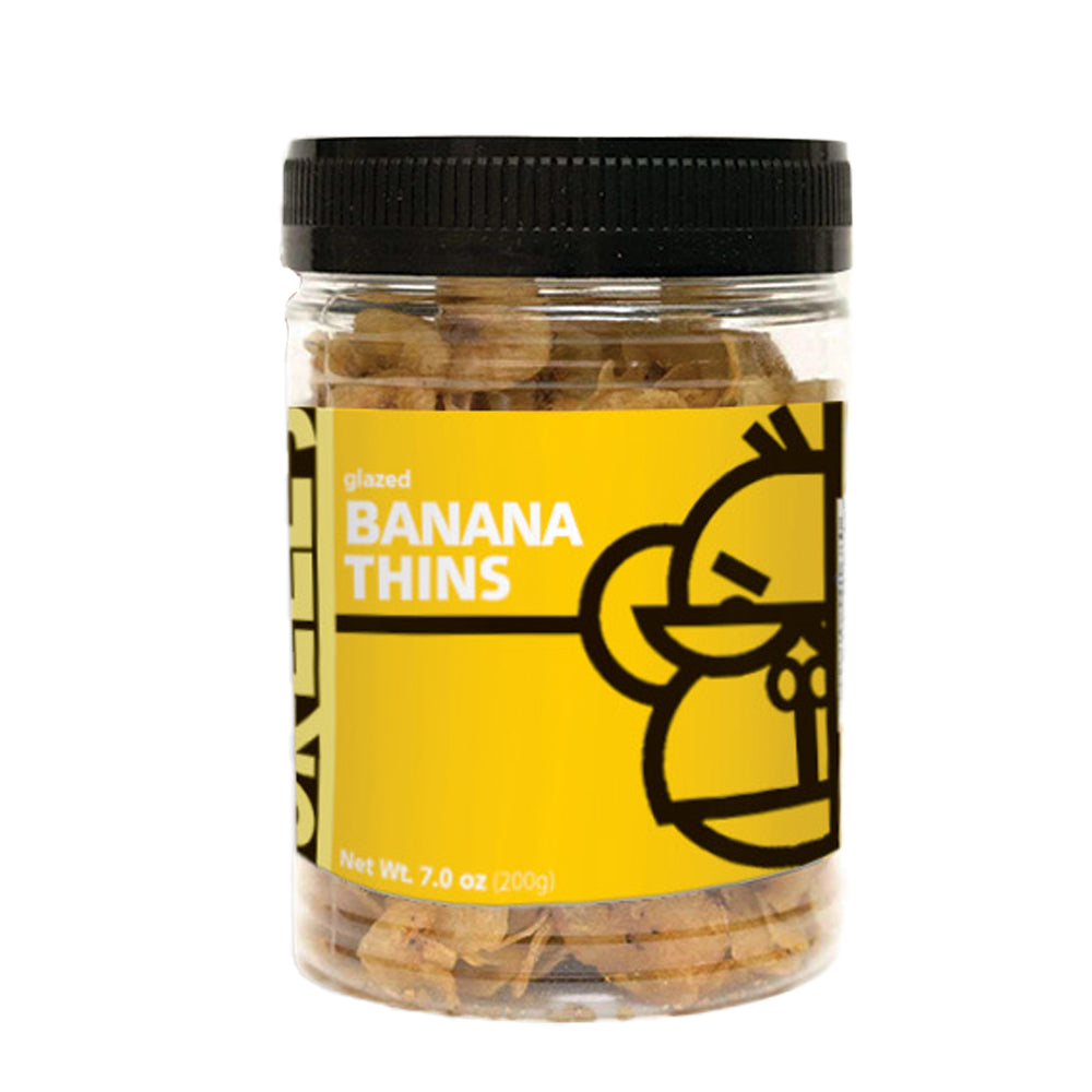 Orell's Original Glazed Banana Thins - 200 grams