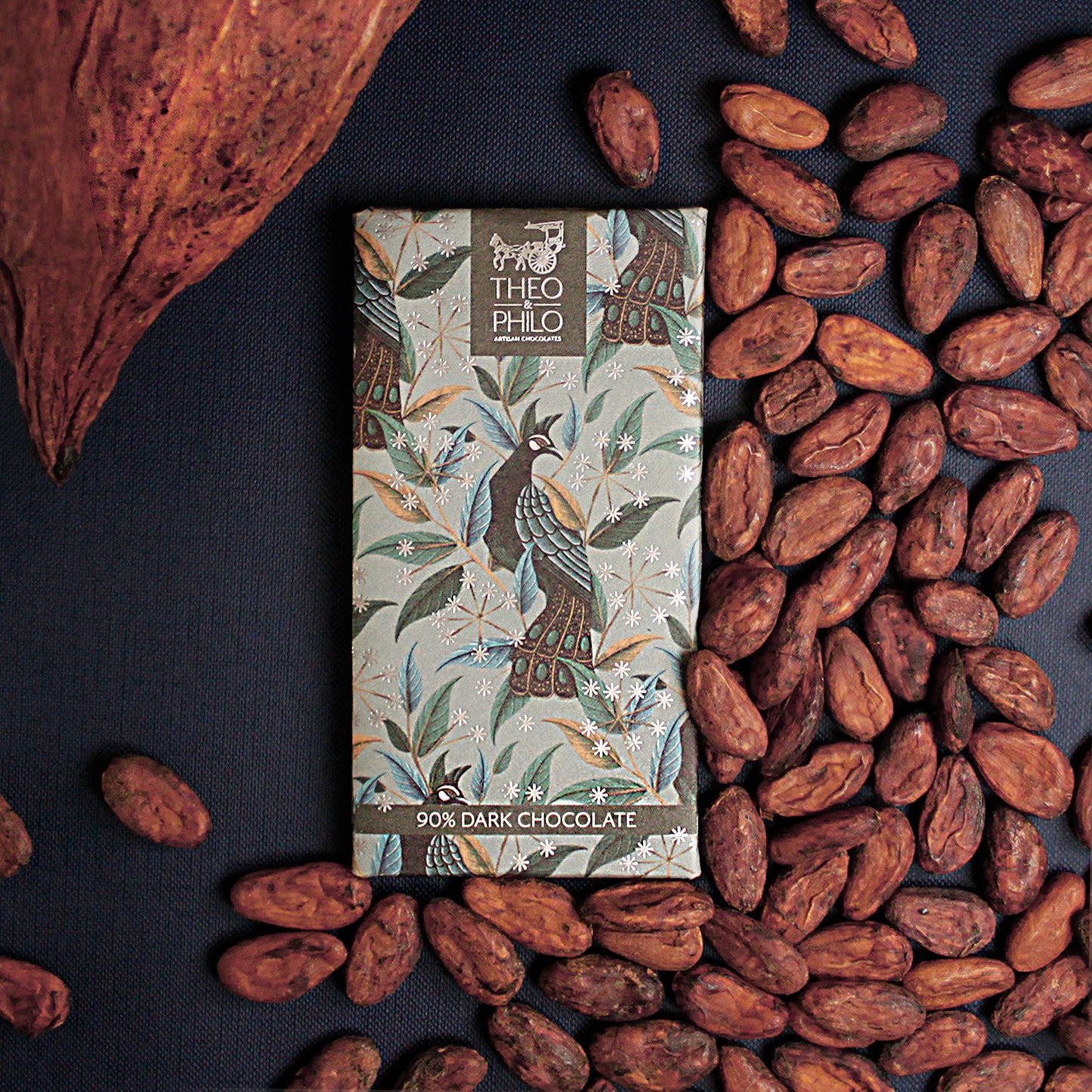 Theo & Philo 90% Dark Chocolate 45g