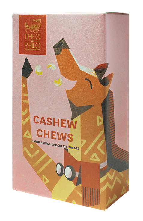 Theo & Philo Cashew Chews 2 x 40g