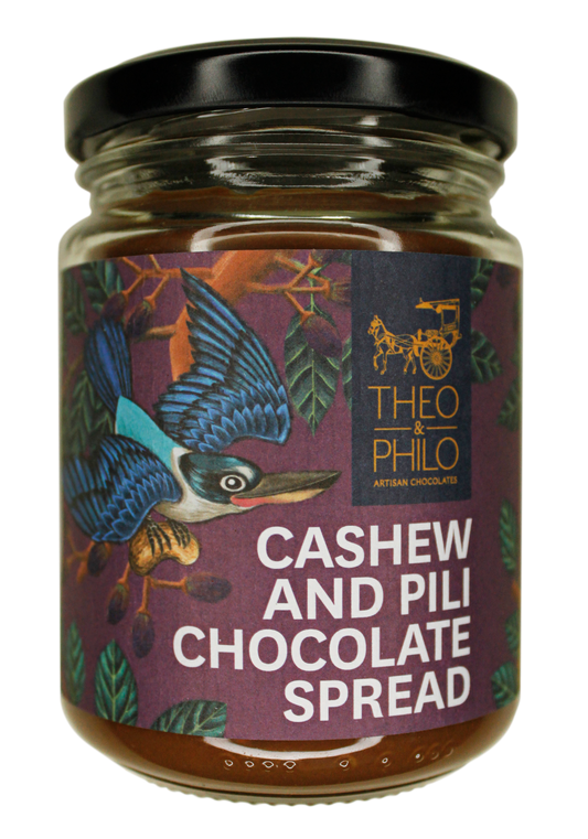 Theo & Philo Cashew & Pili Choco Spread 250g