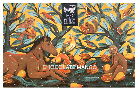 Theo & Philo Chocolate Mango Box (12 Individually Wrapped Pcs) 168g