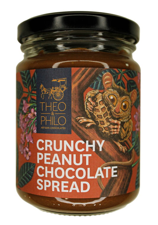 Theo & Philo Crunchy Peanut Choco Spread 250g