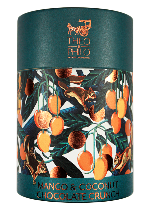 Theo & Philo Mango Coconut Chocolate Crunch 150g