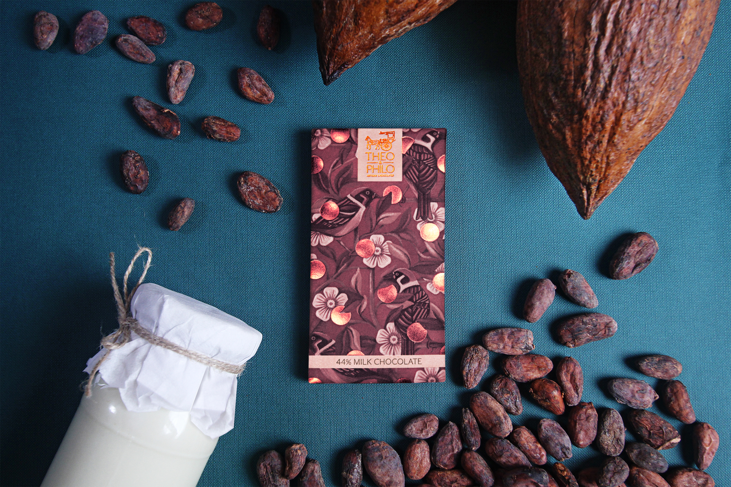 Theo & Philo Milk Chocolate 45g